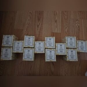 RARE Vintage 1999 Precious Moments Mini Tea Pots Set By Month Month